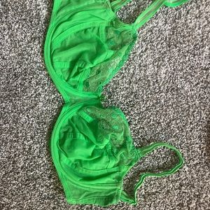Prima Donna green Dottie Bra 34D.